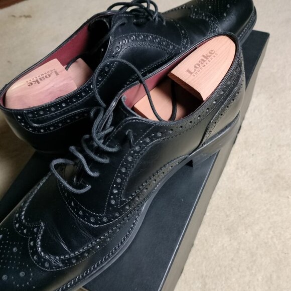 Loake Full Brogue Oxfords Worn Once! Size 11.5 US 10.5 UK (Read Desc) main image 3